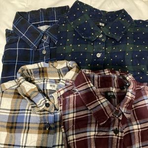 UNIQLO Women’s Flannel Size Medium Bundle